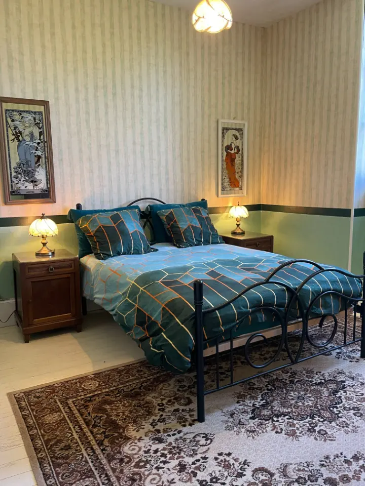 Boudoir Belle Époque du Château de Bouquetraud à Franchesse, photo 2