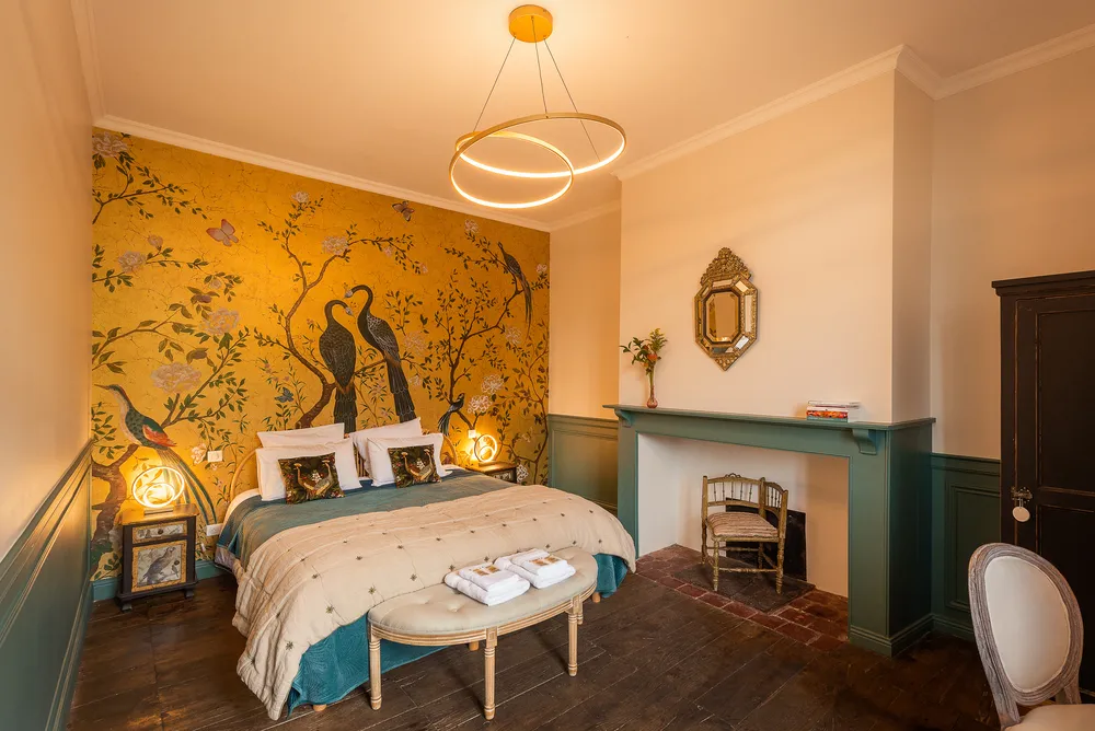 Chambre Bashô du Manoir de Laroque Delprat, manoir à Autoire