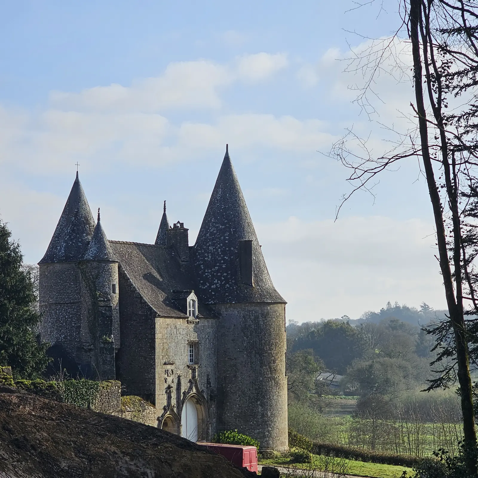 Chambre du Château la Noé Sèche à Le Fœil, photo 7