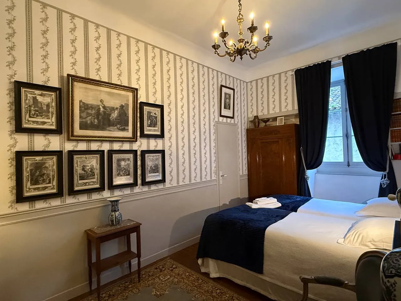 Chambre du Pèlerin du Château d'Estrac à Hastingues, photo 2