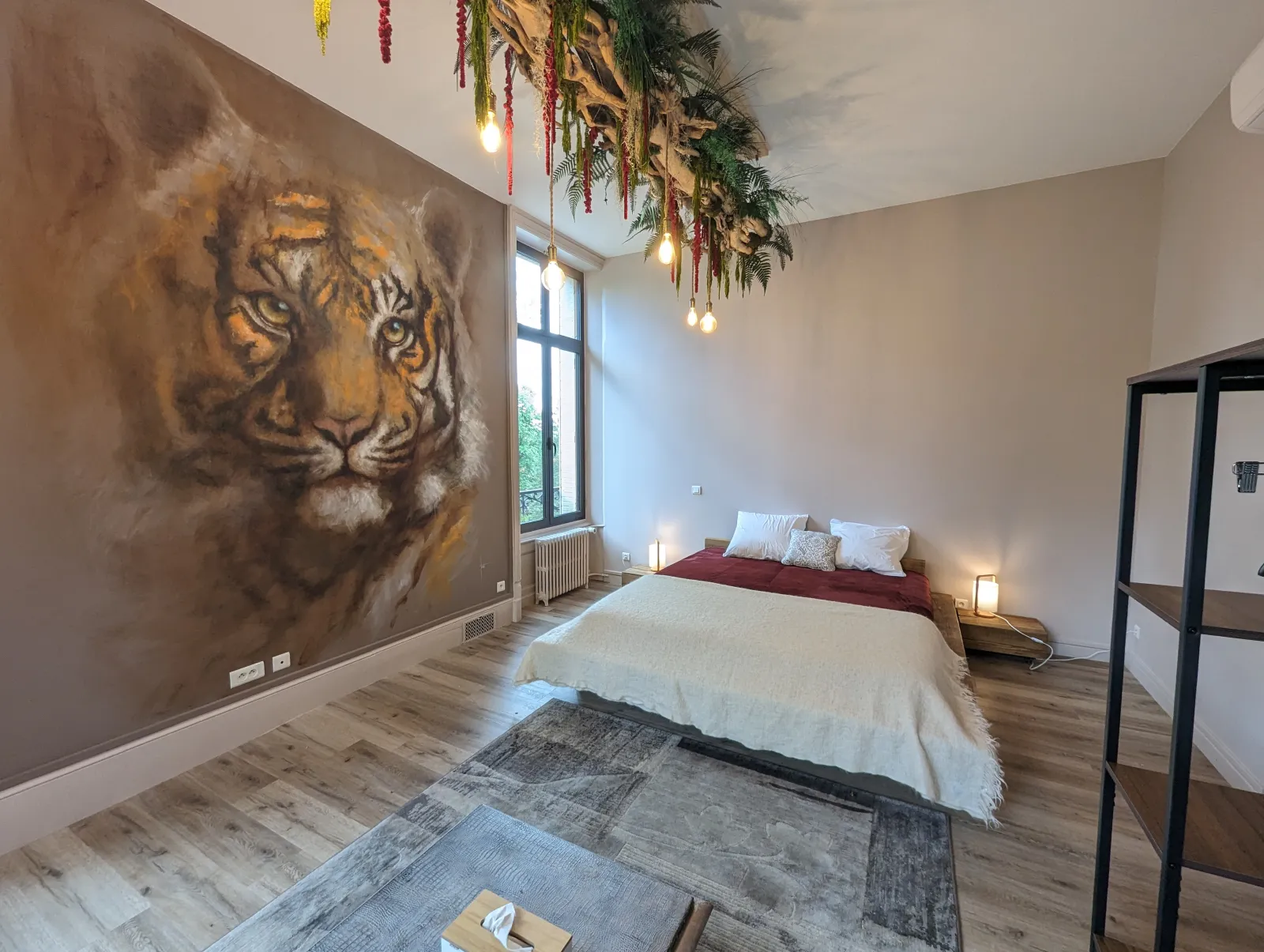 Chambre Rêve de Tigre, manoir à Parentignat