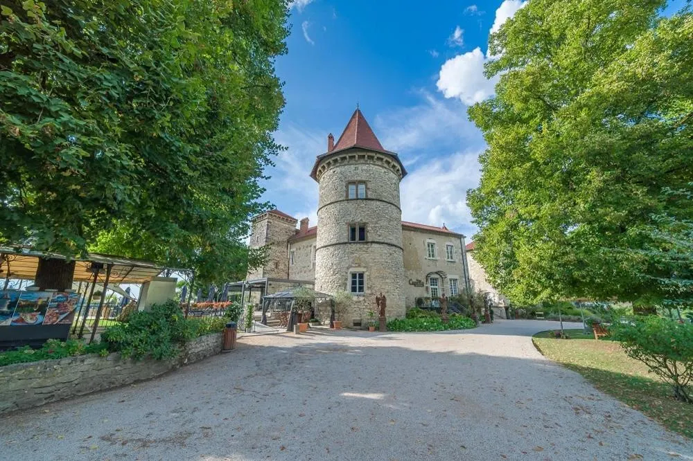 Château Chapeau Cornu, chambre ou suite de château à Vignieu