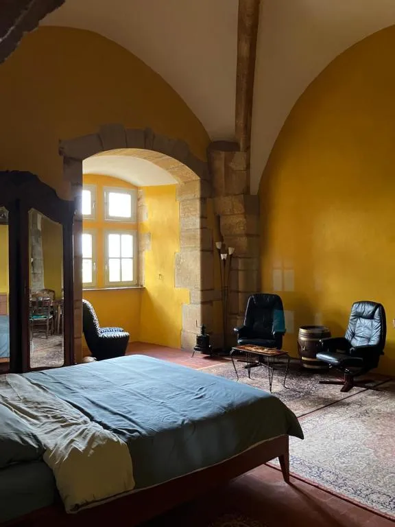 Château d'Albon, chambre Maréchale d'Albon à Saint-Alban-les-Eaux, photo 2