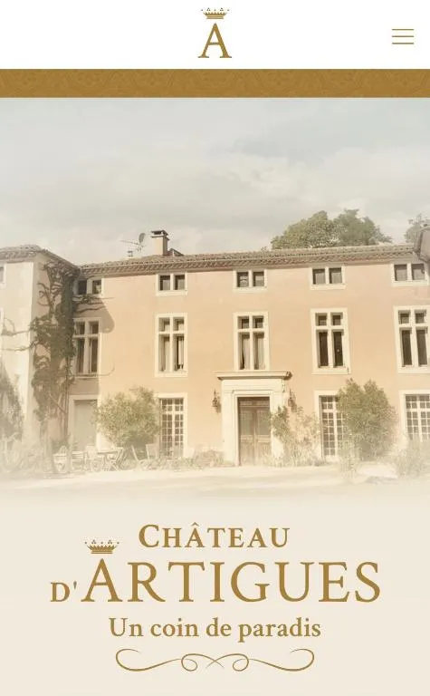Château d'Artigues, chambre ou suite de château à Artigues