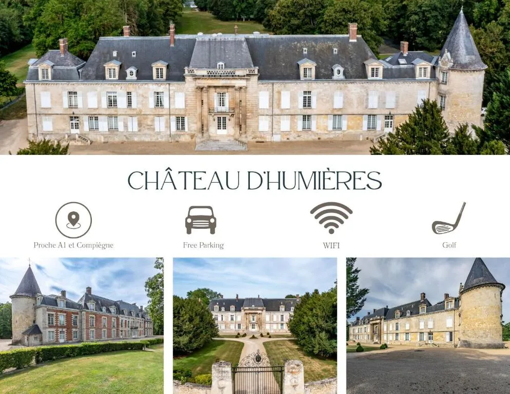 Château d'Humières, gîte de château à Monchy-Humières