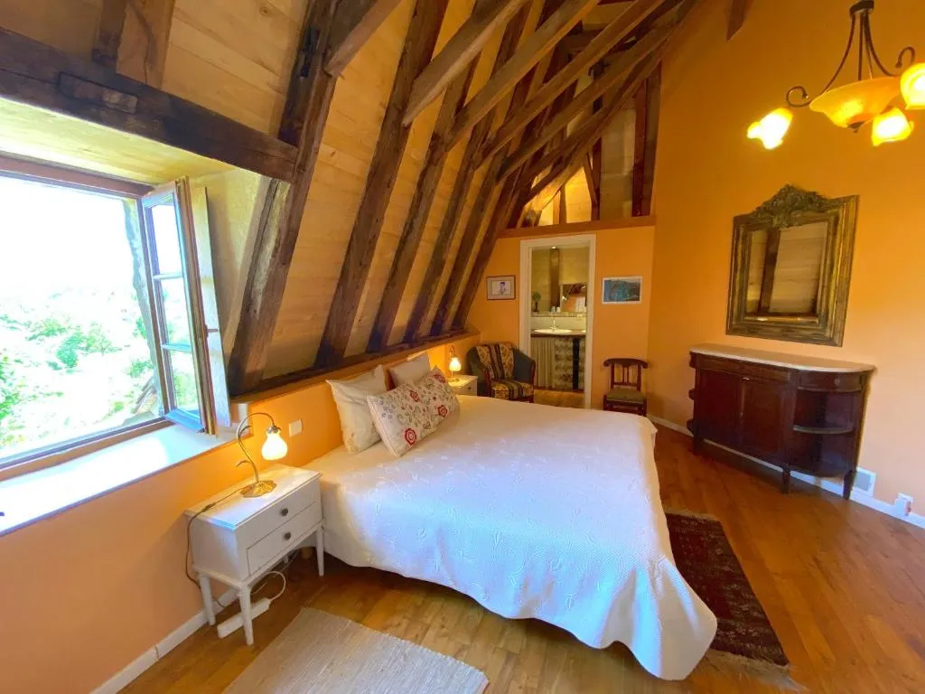 Château de Busqueilles, chambre ou suite de château à Autoire