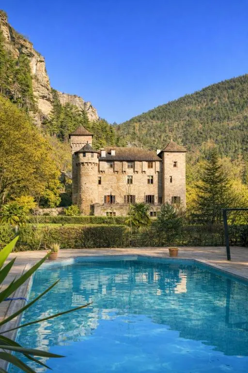 Château de la Caze, chambre ou suite de château à Laval-du-Tarn