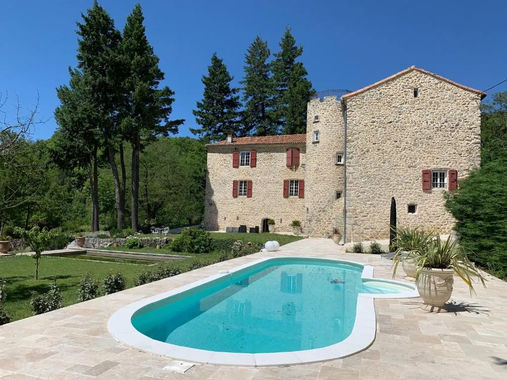 Château de la Rode, chambre ou suite de château à Aumessas