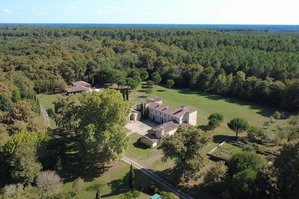 Château de La Salle, château entier à Pompéjac