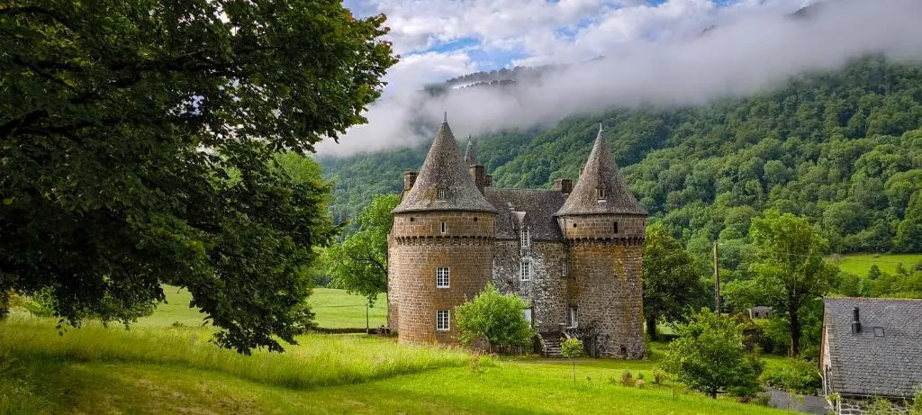 Château de Longevergne, chambre ou suite de château à Anglards-de-Salers