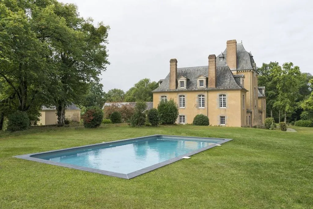 Château du Bois Glaume à Poligné, photo 2
