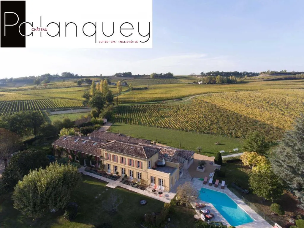 Château du Palanquey, chambre ou suite de château à Sainte-Colombe