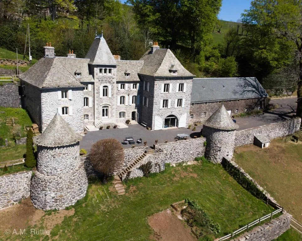 Château du Puech en Aubrac, chambre ou suite de château à Curières