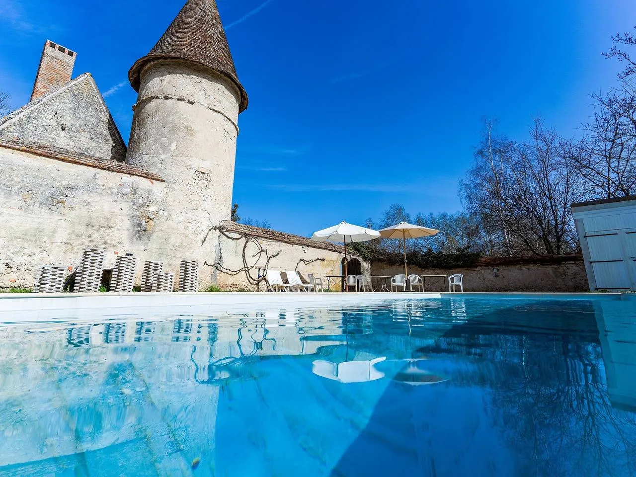 Château du Veurdre et sa piscine à Le Veurdre, photo 2