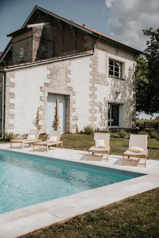 Château La Grande Clotte, chambre ou suite de château à Lussac