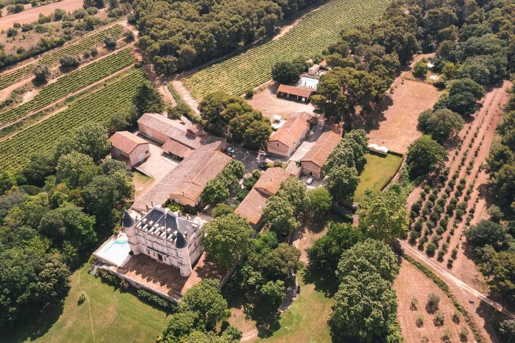 Château Saint Martin de Graves, chambre ou suite de château à Aumes