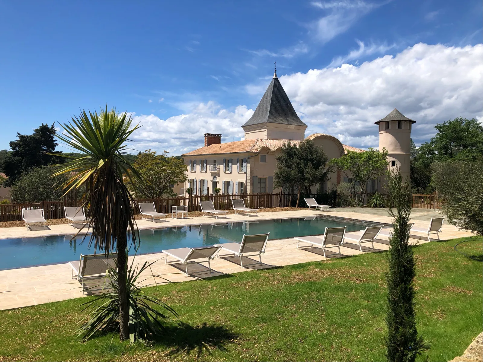 Duplex du Jardinier du Château du Parc, gîte de château à Pézenas