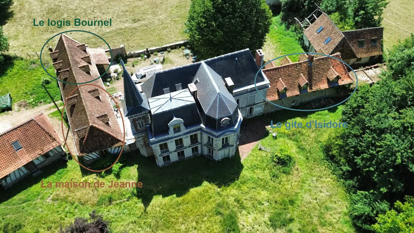 Gîtes du Château du Gros Tison, gîte de château à Thiembronne