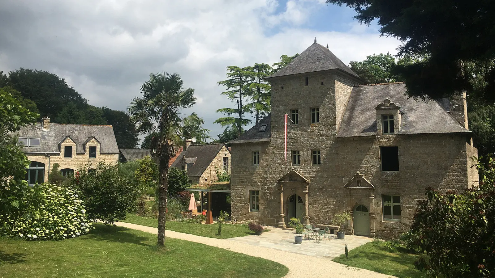 Manoir de Goaz Froment, gîte de château à Le Vieux-Marché