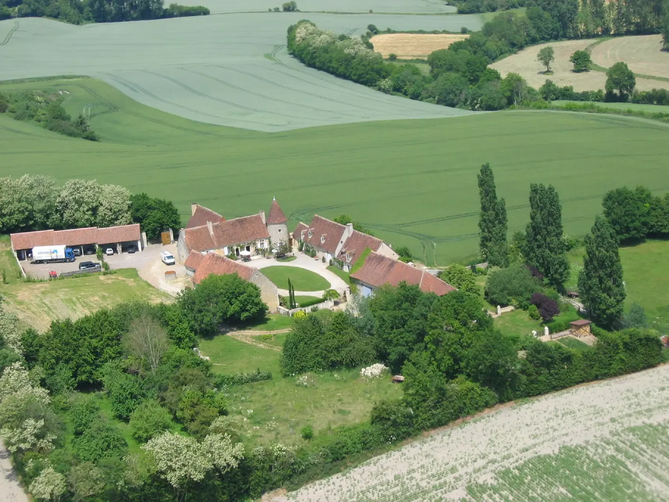 Métairie du Manoir de Courcelles, gîte de château à Coudray-au-Perche