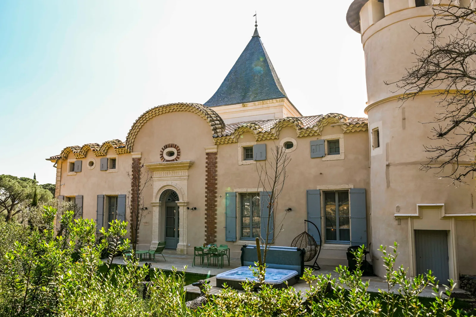 Le Pavillon du Château du Parc, gîte de château à Pézenas