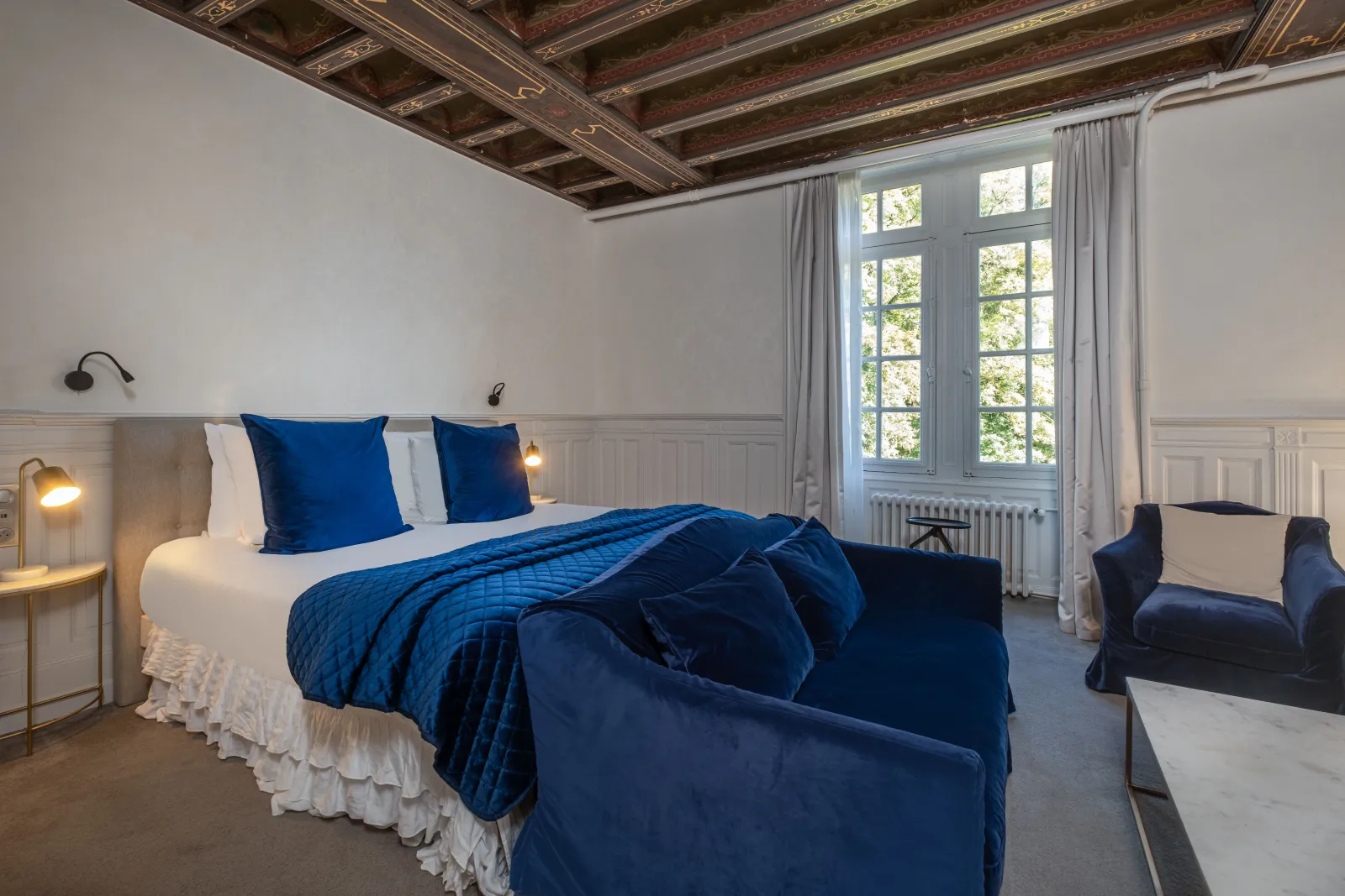 Suite Junior de la Commanderie de Ballan, chambre ou suite de château à Ballan-Miré